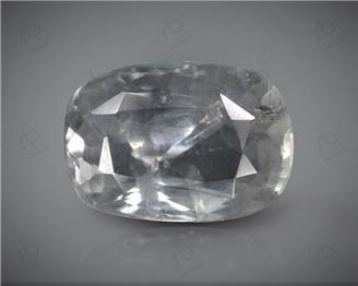 Natural Unheated & Untreated Certified White Sapphire 5.36 CTS. ( 63365 )